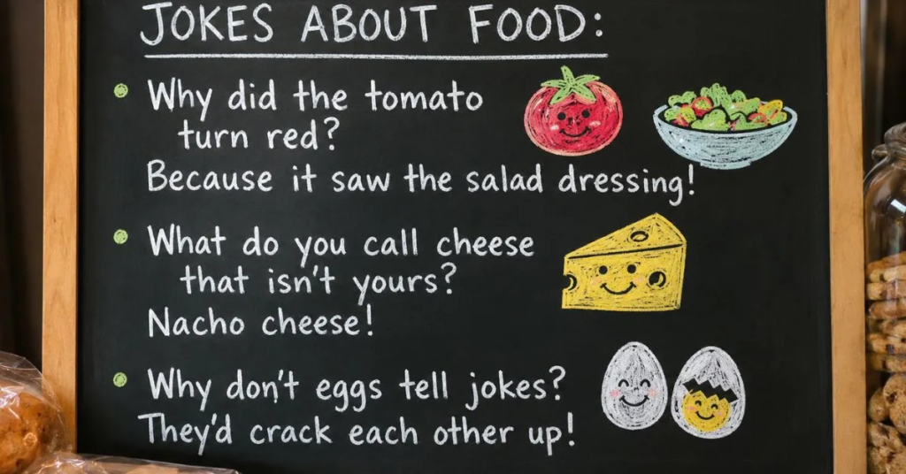 Fat Jokes About Food, Snacks, and Eating