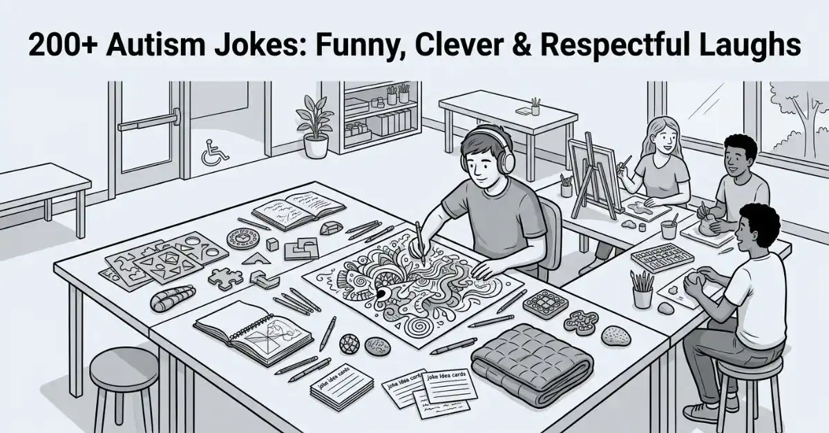 Catchy Headline: Pure Wit & Good Vibes: 200+ Respectful Autism Jokes & Clever Puns